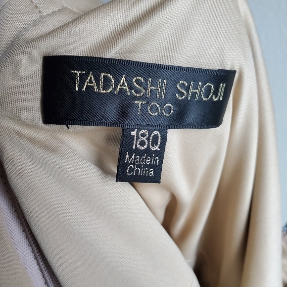 Tadashi Shoji Embroidered Lace Dress size 18 NWT - Picture 8 of 8